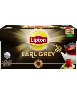 Lipton Earl Grey Demlik Çay 100'lü