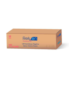 Relyon 1/8 Garson Katlı Peçete 100* 12 PK