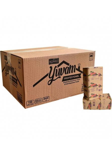 Komili Z Katlama Dispenser Havlu 150* 12 PK